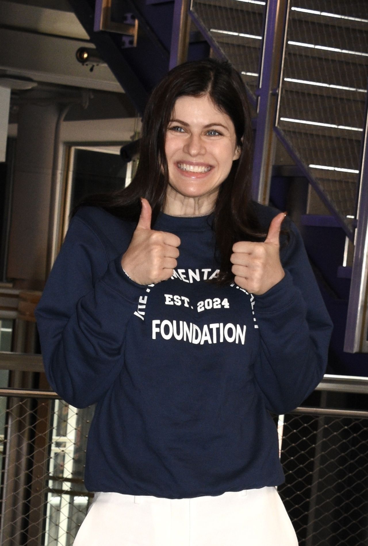 ALEXANDRA DADDARIO LIGHTS THE EMPIRE STATE BUILDING IN HONOR OF CHILDREN MENTAL HEALTH AWARENESS DAY06